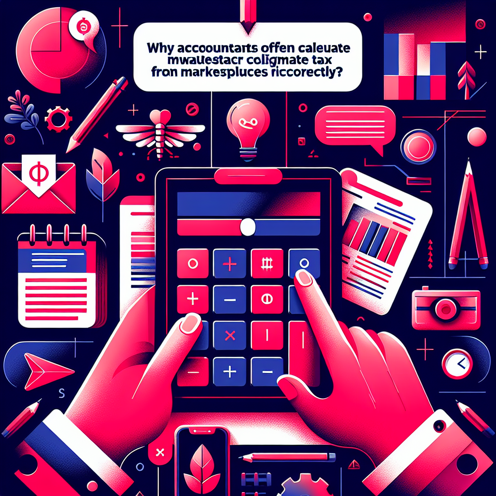 Почему бухгалтеры часто неправильно рассчитывают налог с маркетплейсов?